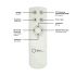 LED Deckenleuchte innen Jupiter 14366-16 weiss