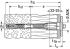 Abstandsmontagesystem Thermax 10/180 M8