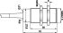 Sensor kapazitiv, M30x1,5 KB300400