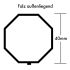 Rollladenwelle achtkant 221320