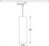 LED-Pendelleuchte FUZYP0801040252 sw