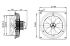Axial-Wandventilator DZQ 56/6 B