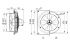 Axial-Wandventilator DZS 30/2 B E Ex e