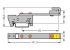 Schirmschienenhalter 790-300