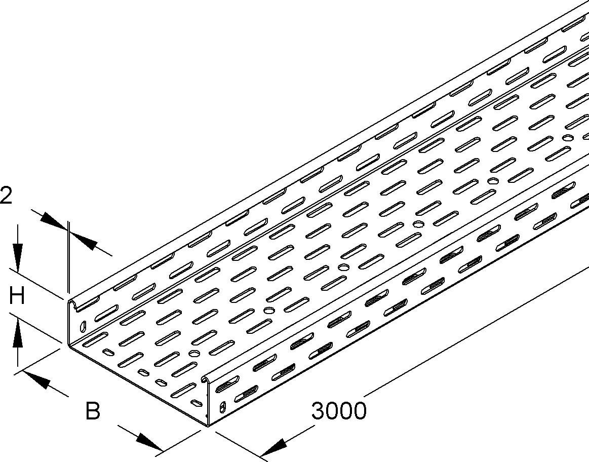 Kabelrinne RSS 60.400 F OV