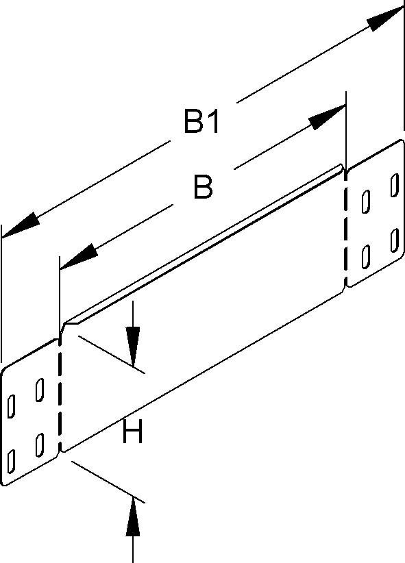 Rinnenabschlussblech RADS 110.200 S