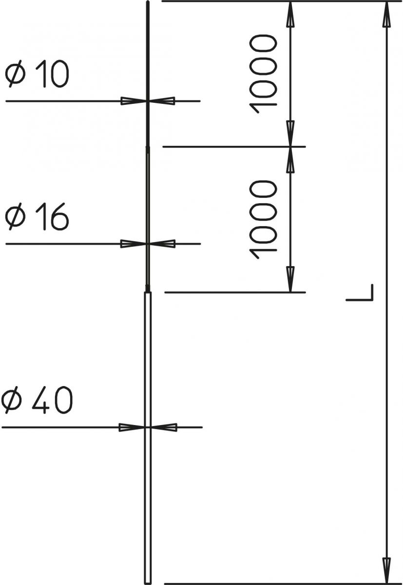 Fangstange 101 3B-6500