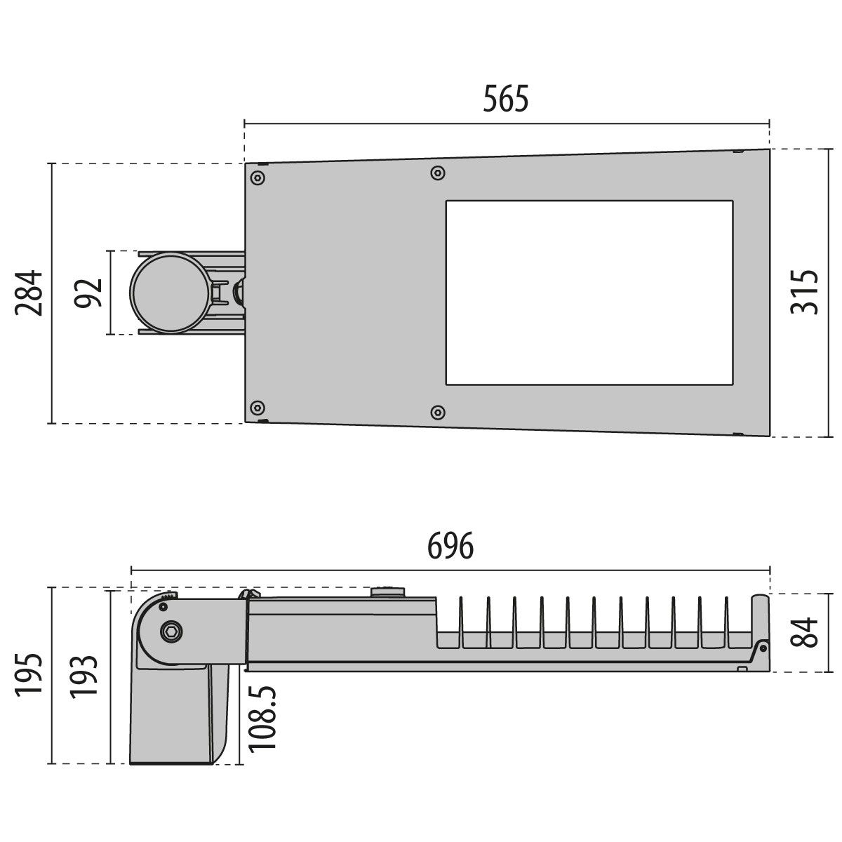 LED-Straßenleuchte 3112849