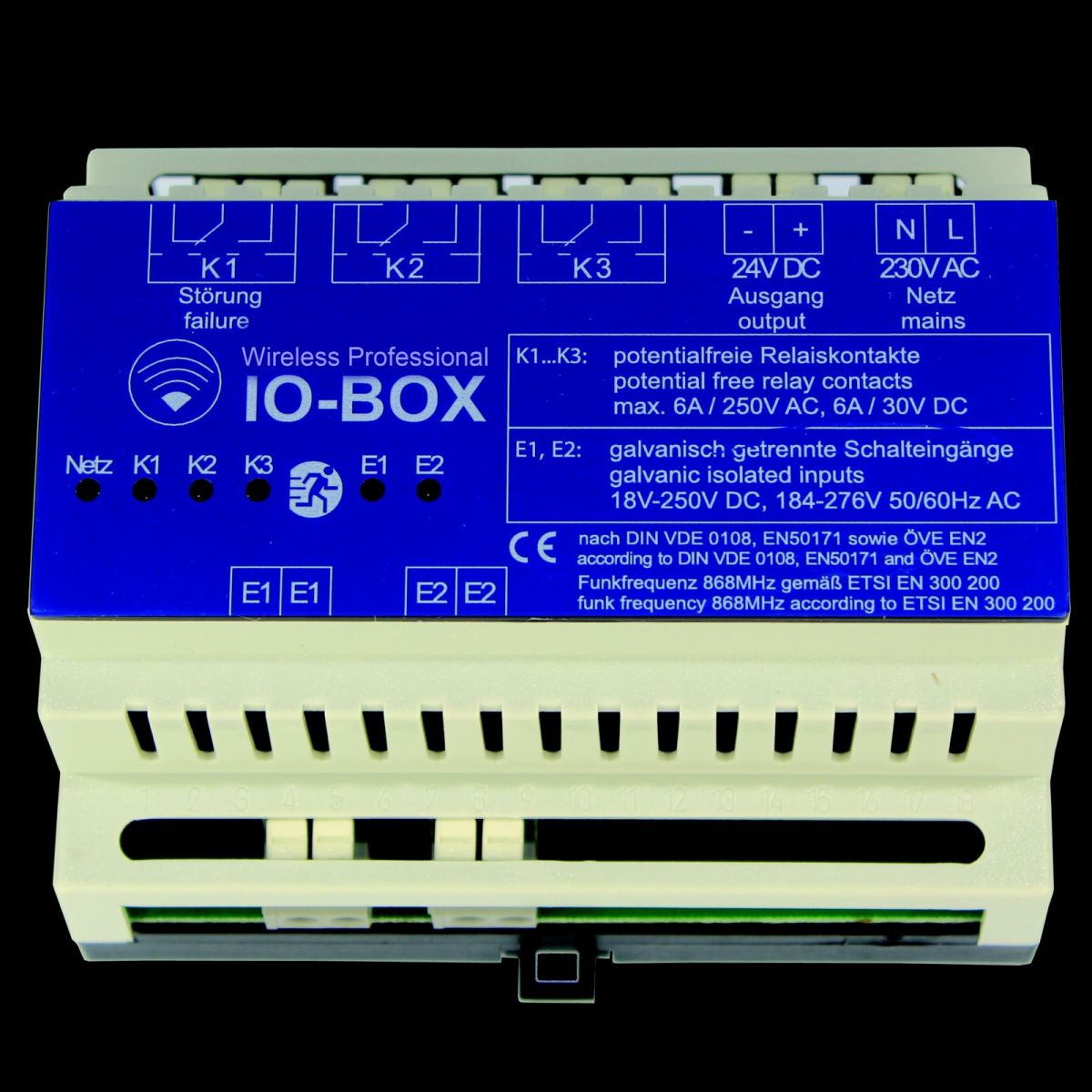 Wireless Control IO-Box WLIO32 Wireless Control IO-Box WLIO32