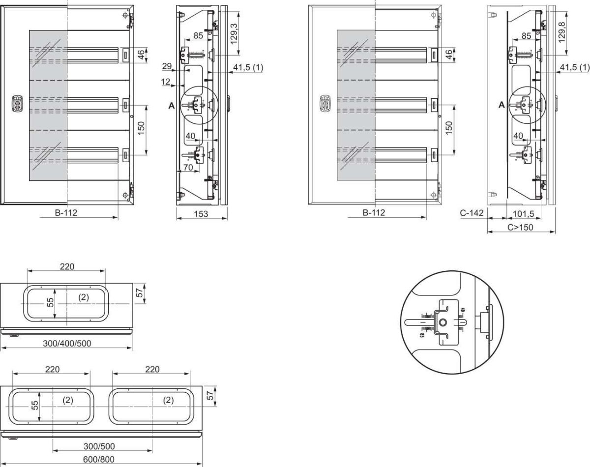 Automatenabdeckung NSYDLM66 Automatenabdeckung NSYDLM66