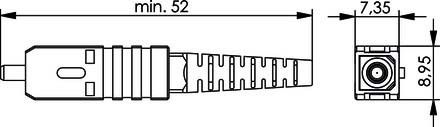 T-SC Stecker MM J08080A0001