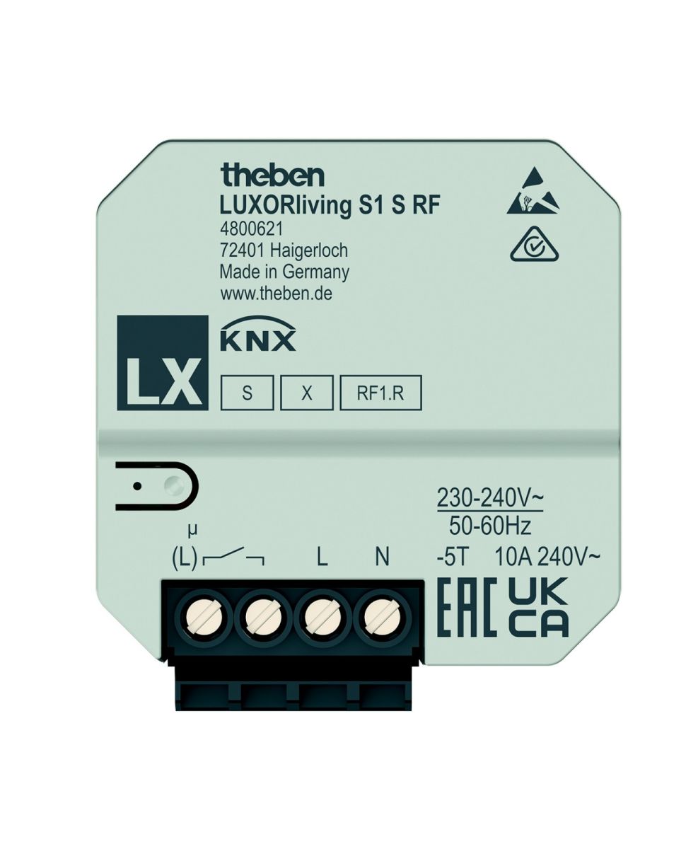 Funk-Schaltaktor LUXORliving S1 S RF Funk-Schaltaktor LUXORliving S1 S RF