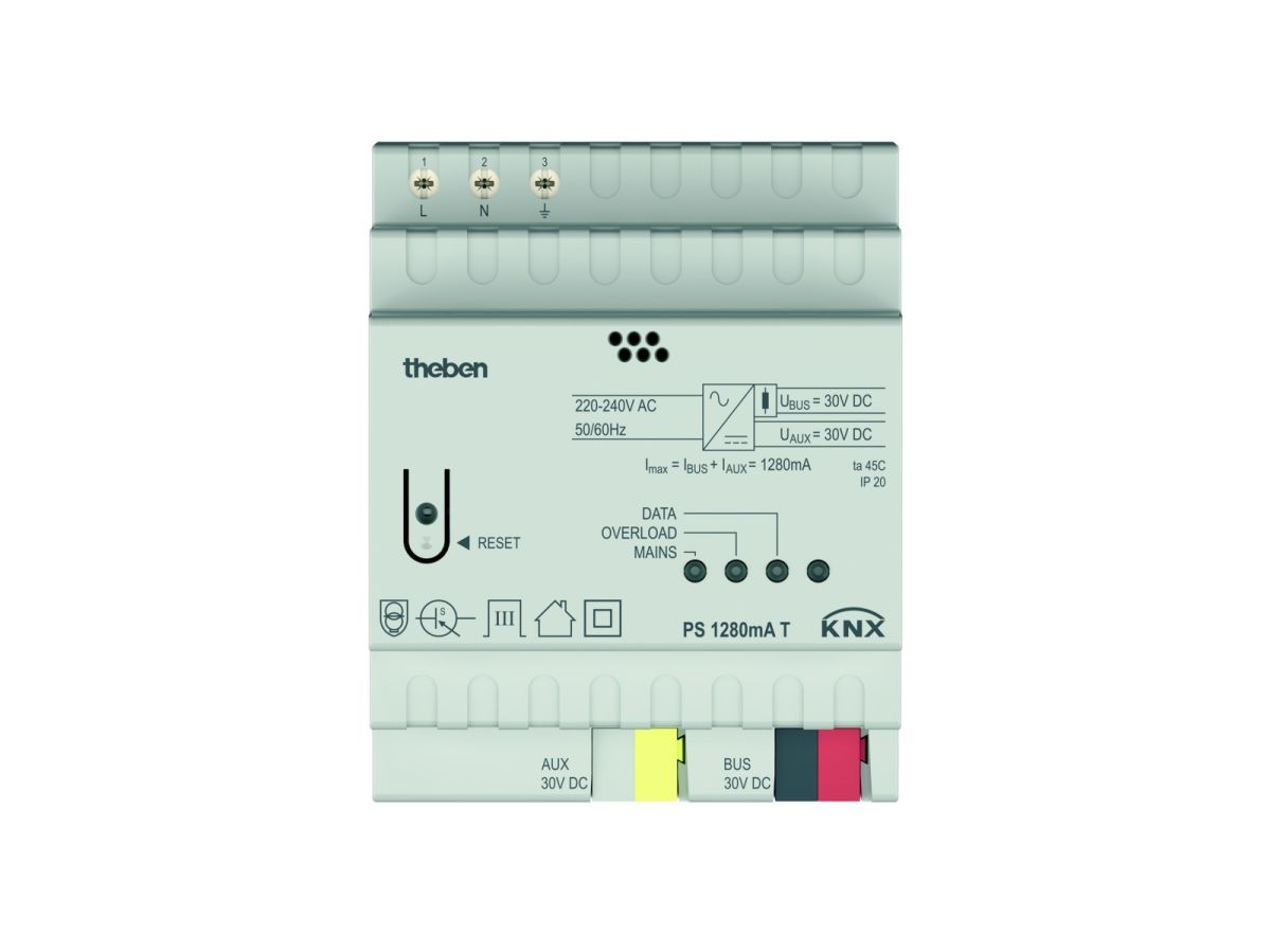 Spannungsversorgung PS 1280 mA T KNX Spannungsversorgung PS 1280 mA T KNX