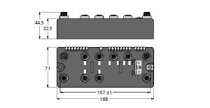 Compact Feldbus Station BLCDP-6M1 #6811171
