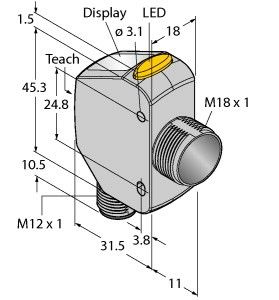 Opto-Sensor Q4XTBLAF100-Q8