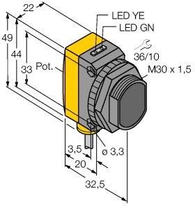Opto Sensor QS30LV