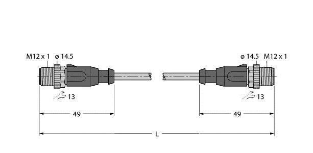 Verbindungsleitung RSSD-RSSD-4416-2M