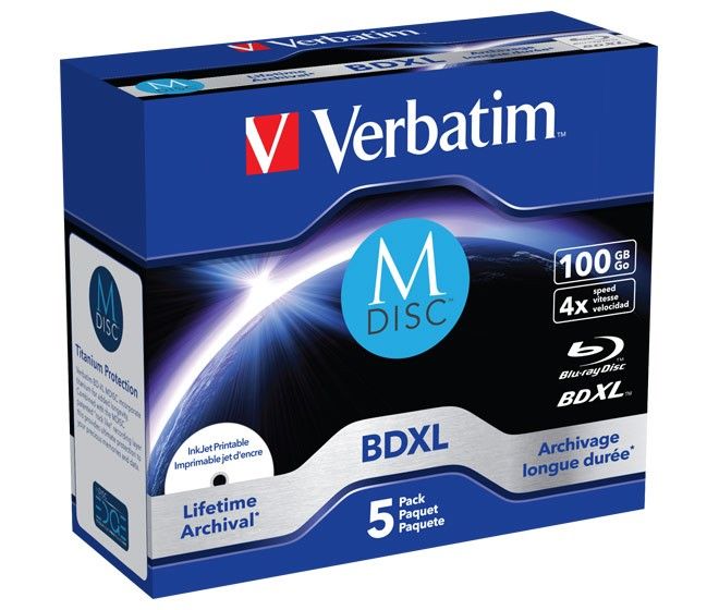 M-DISC BD-R XL 100GB/1-4x 43834 M-DISC BD-R XL 100GB/1-4x 43834