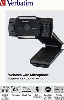 Webcam FPS USB VERBATIM AWC-01 Webcam FPS USB VERBATIM AWC-01