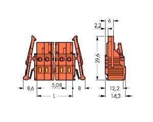 Federleiste 231-316/037-000