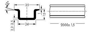 Tragschiene 210-118