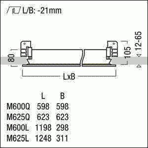 LED-Reinraumleuchte CL2 I 6000 #42932580